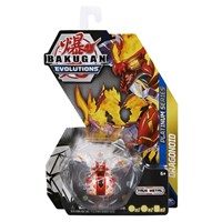 Platinum Series Bakugan Single Pack - Diamond Pyrus Dragonoid from Evolutions Pokemon card image