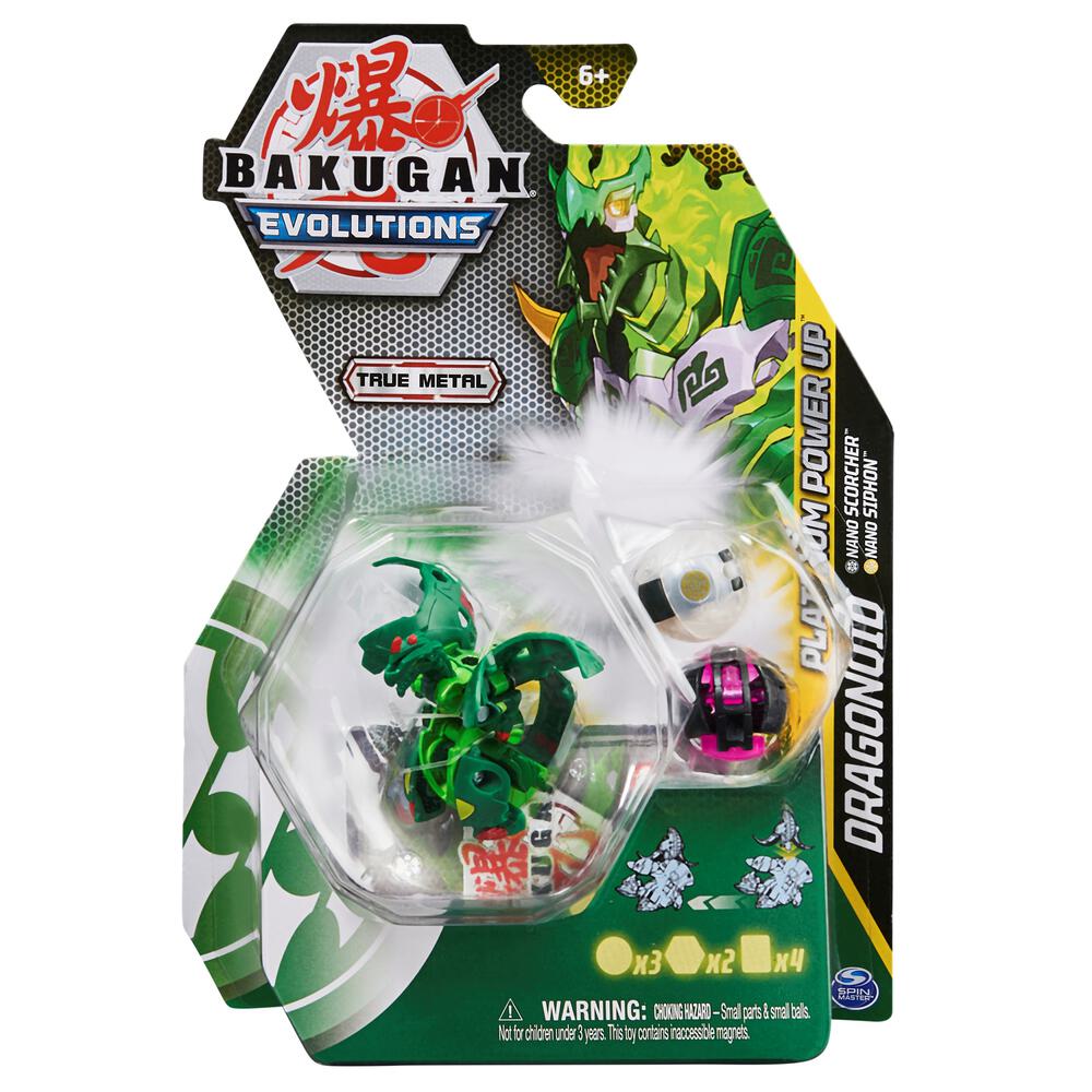 Bakugan Platinum Power Up Pack - Ventus Platinum Power Up Dragonoid