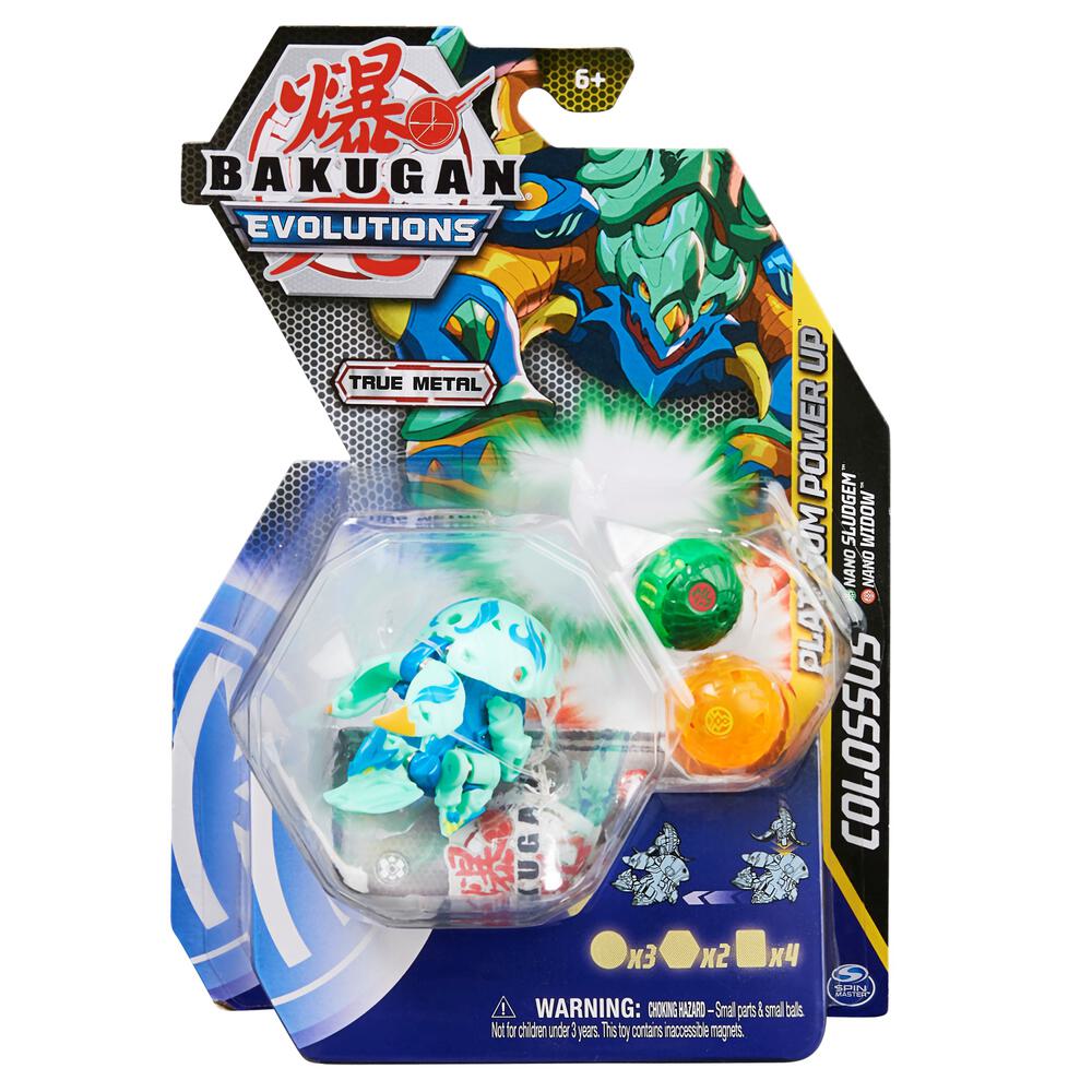 Bakugan Platinum Power Up Pack - Aquos Platinum Power Up Colossus