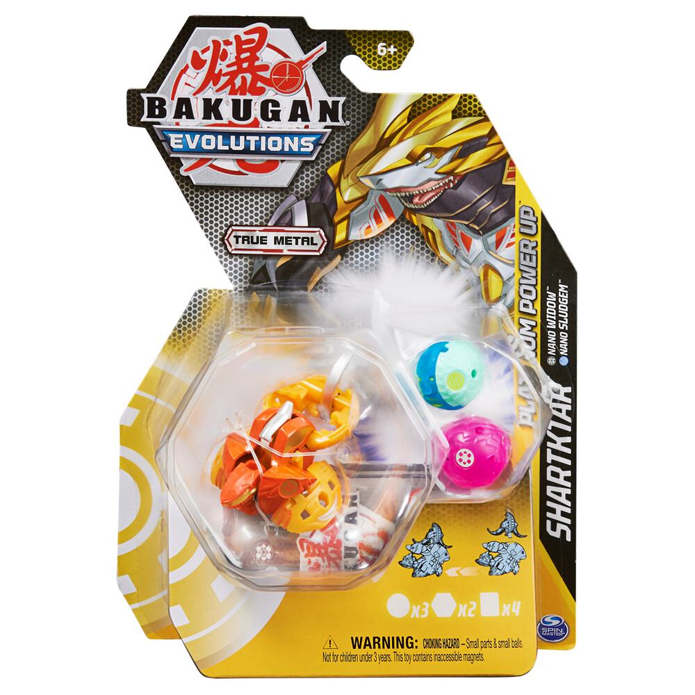 Bakugan Platinum Power Up Pack - Aurelus Platinum Power Up Sharktar