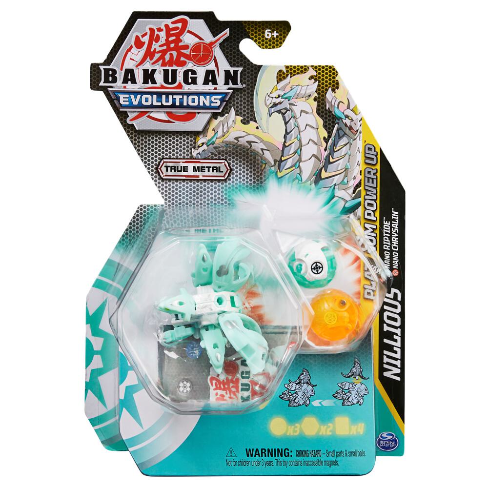 【デュエパ】ラッカガリィングマール with Parヒルズ Bakugan Platinum Power Up Pack - Haos Platinum Nillious
