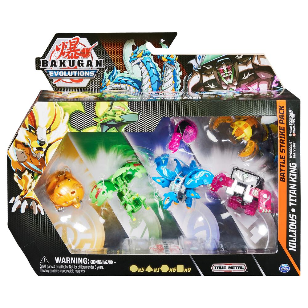 Jouet Collection Enfant Bakugan Evolutions Battle Strike Pack 6 Figurines Et Cartes Figurine Jouet Collection Enfant Bakugan Evolutions Battle Strike Pack 6 Figurines Et Cartes Figurine