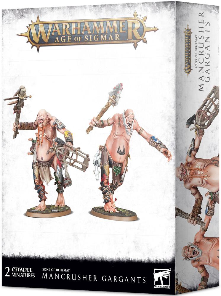 Warhammer: Age of Sigmar - Sons of Behemat: Mancrusher Gargants ...