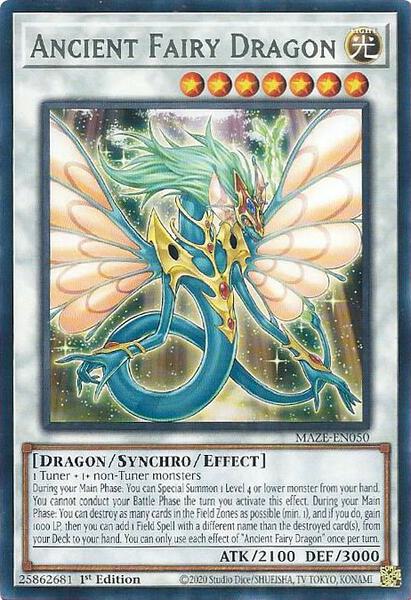 Ancient Fairy Dragon - Maze of Memories - YuGiOh - TCGplayer.com