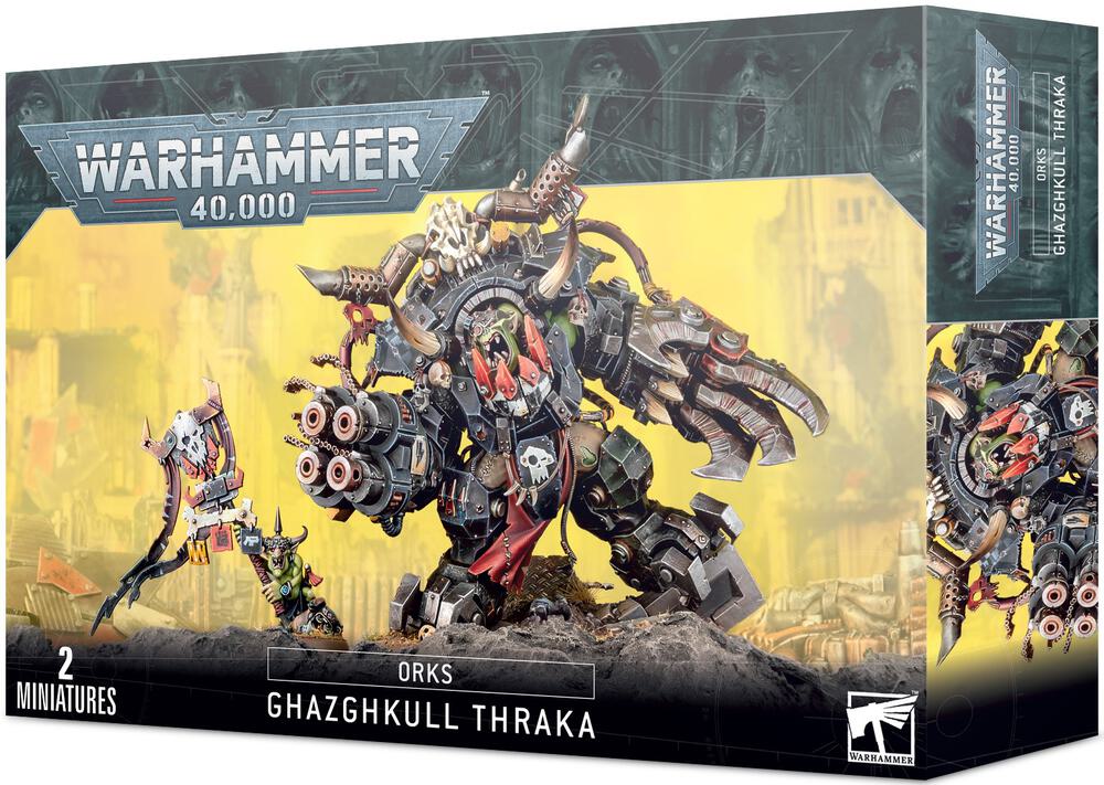 Warhammer: 40K - Orks: Ghazghkull Thraka - Warhammer Plastic Box Warhammer: 40K - Orks: Ghazghkull Thraka - Warhammer Plastic Box