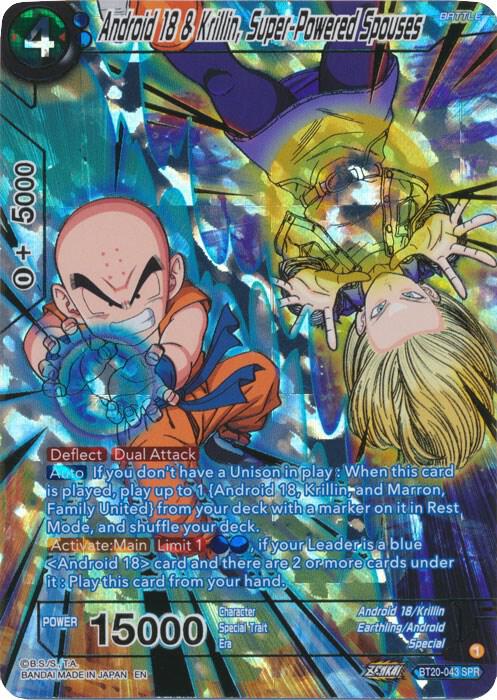 Android 18 & Krillin, Super-Powered Spouses (SPR) - Power Absorbed