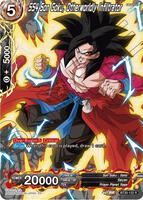 SS4 Son Goku, Otherworldly Infiltrator (Silver Foil) - Power