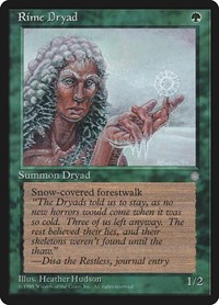 Rime Dryad (Ice Age)