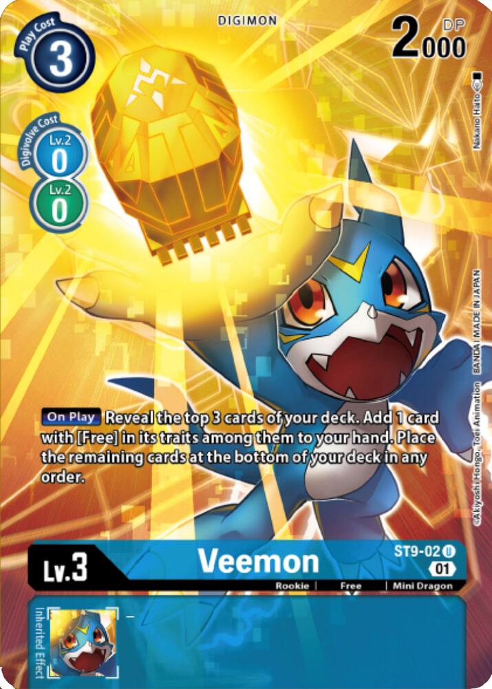 Veemon Digimon Royal Knights Card Set digimon card