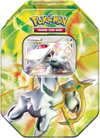 Arceus Collector's Tin [Green] from Arceus Pokemon card image