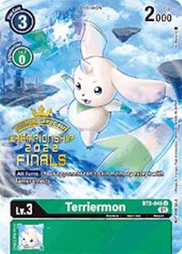 Terriermon (2022 Championship Finals Digimon Tamers Pack)