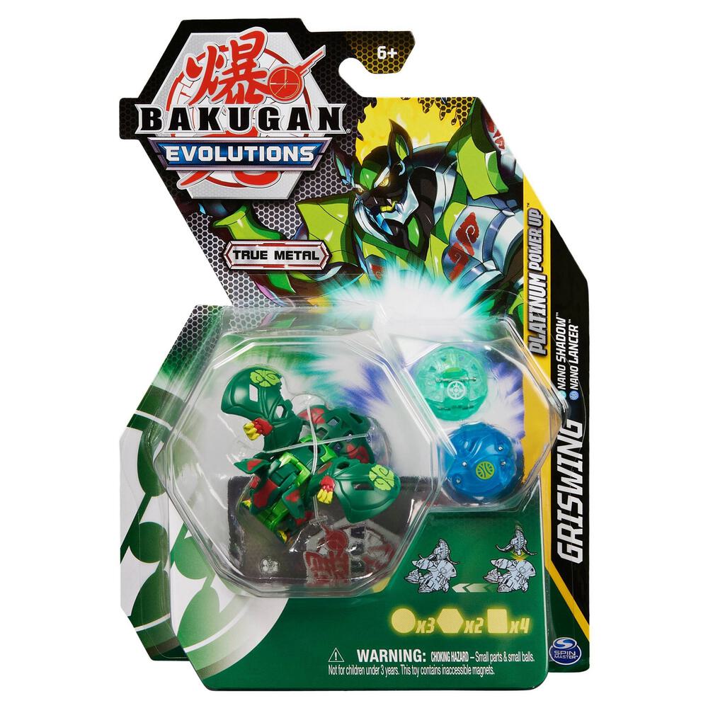Bakugan Platinum Power Up Pack - Ventus Platinum Power Up Griswing
