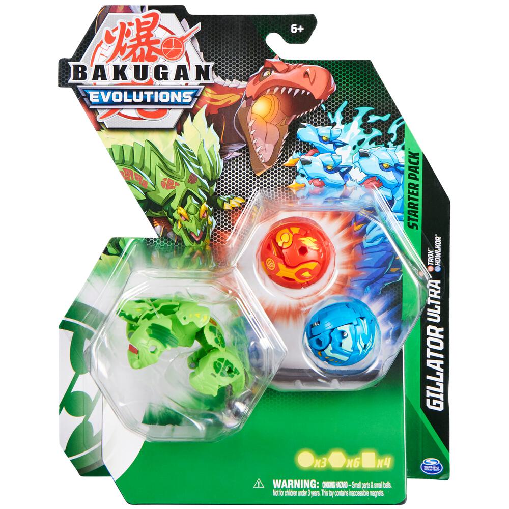 Bakugan Starter 3-Pack - Ventus Gillator Ultra