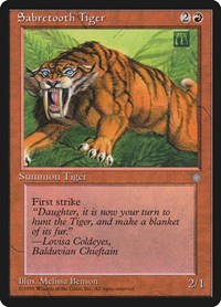 Sabretooth Tiger (Ice Age)