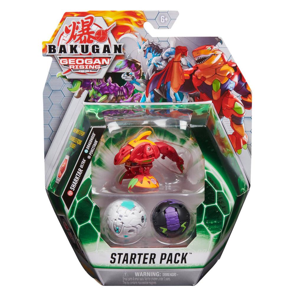 Bakugan Starter 3-Pack - Pyrus Sharktar Ultra