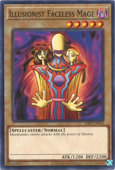 Illusionist Faceless Mage
