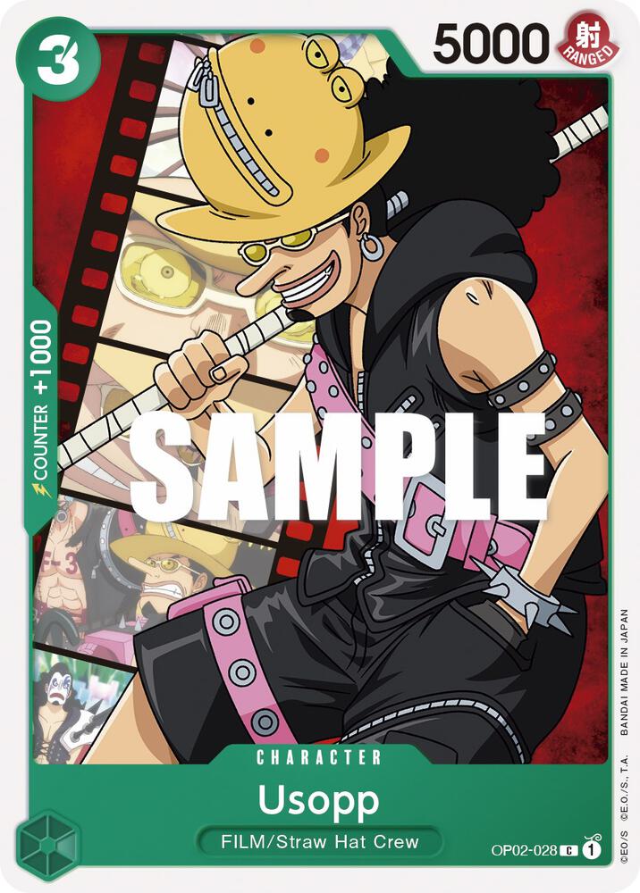 Usopp onepiece card