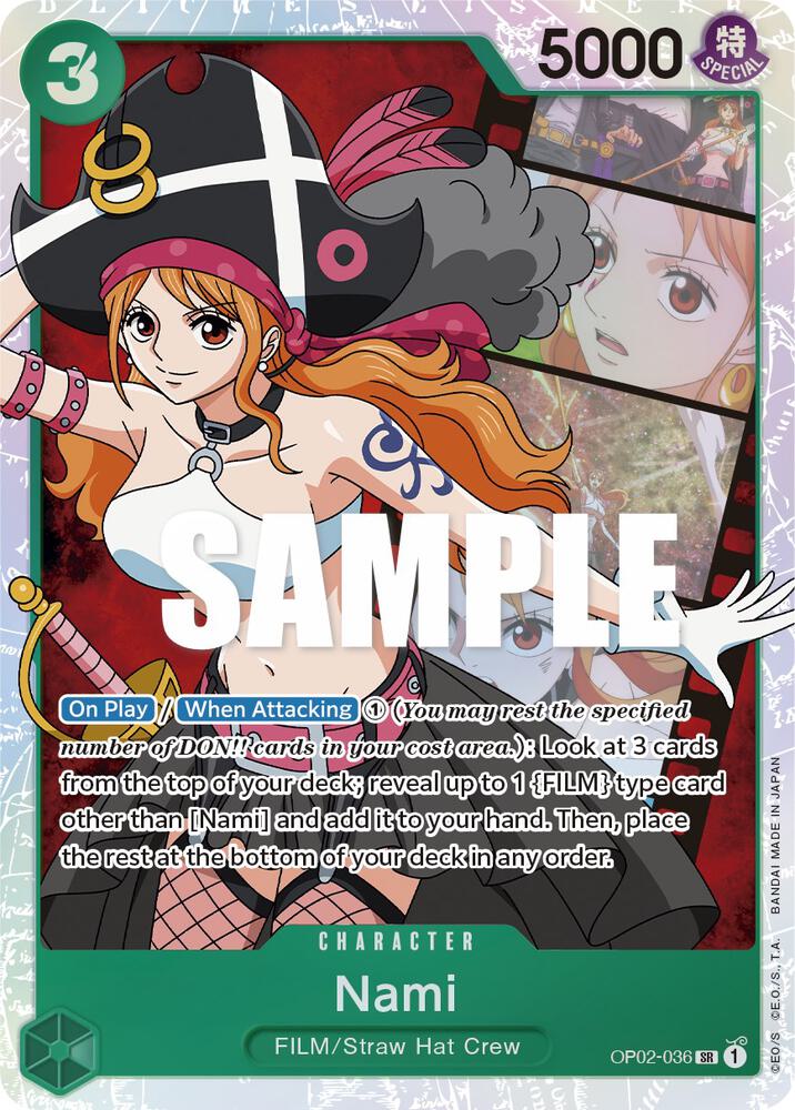 ワンピース mana Nami - Kingdoms of Intrigue - One Piece Card Game
