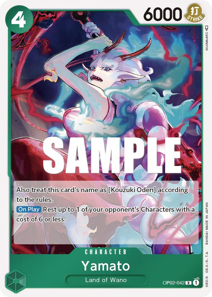 Yamato onepiece card
