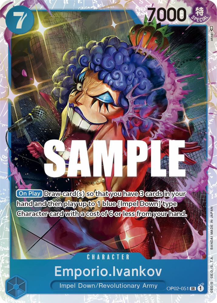 Emporio.Ivankov (051) Paramount War One Piece Card Game