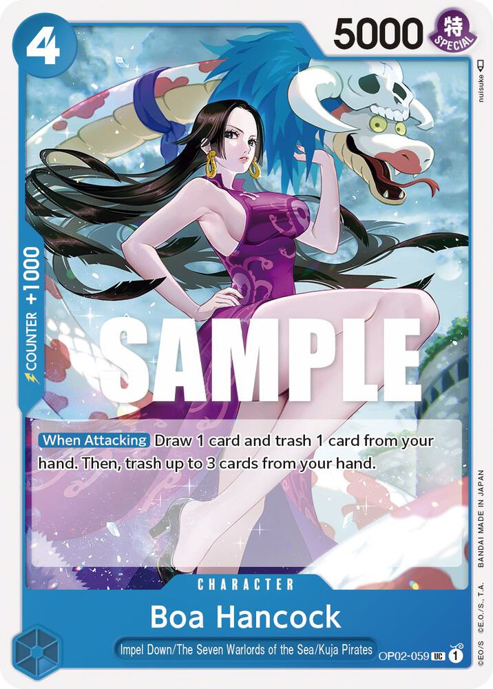 Boa Hancock onepiece card
