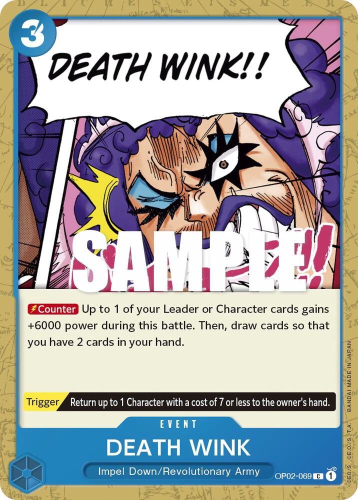 DEATH WINK onepiece card