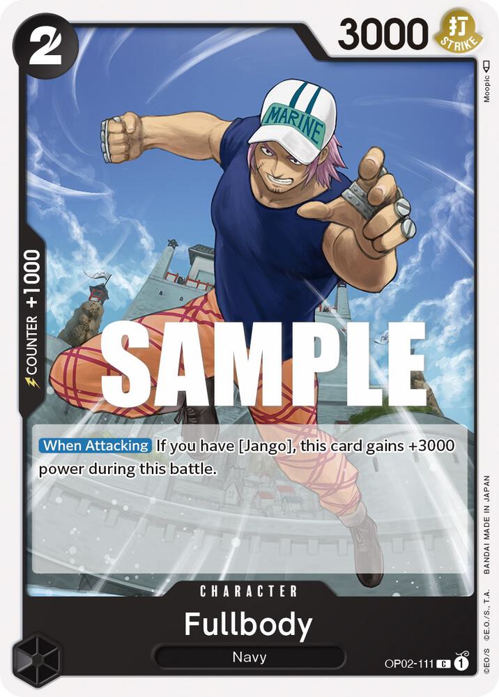 Fullbody onepiece card