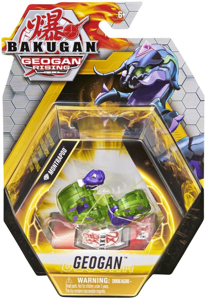Bakugan Geogan Single Pack - Darkus Diamond Montrapod