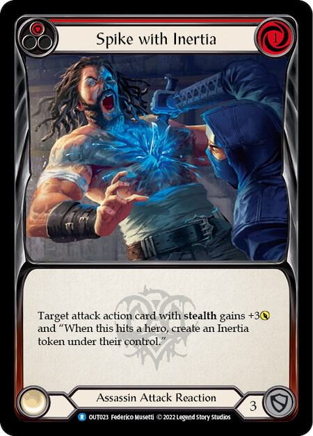 Spike with Inertia - Outsiders - Flesh and Blood TCG - TCGplayer.com
