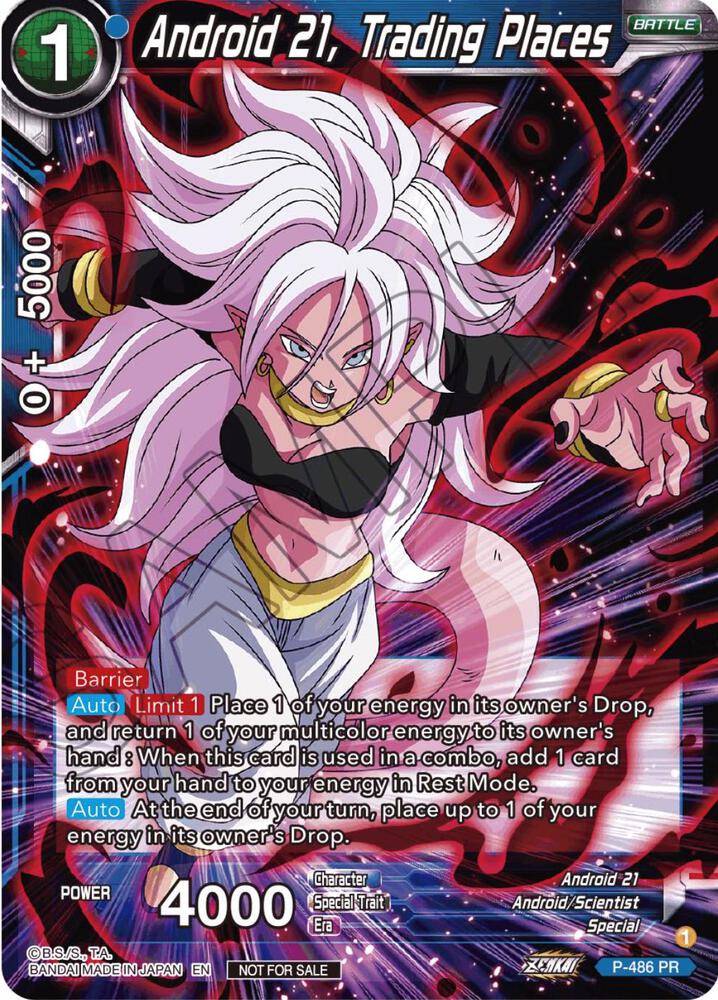 Android 21, Trading Places (Zenkai Series Tournament Pack Vol.3