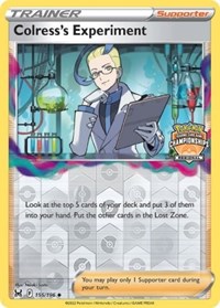 Colress's Experiment (Regional Championships) #155/196 from League & Championship Cards Pokemon card image