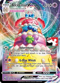 Alcremie VMAX #23/73 from Prize Pack Series Cards Pokemon card image