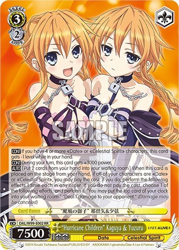 "Hurricane Children" Kaguya & Yuzuru Date A Live Vol.2 card price