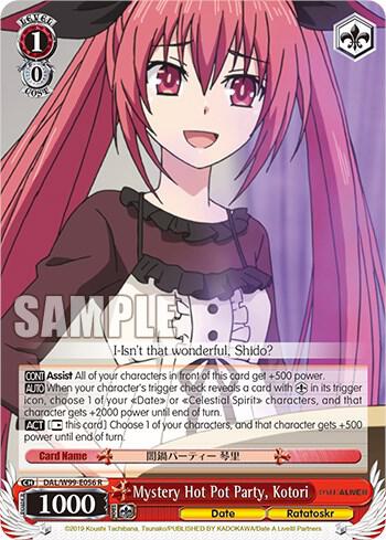 Mystery Hot Pot Party, Kotori