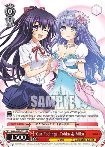 Our Feelings, Tohka & Miku