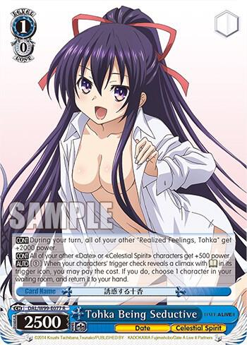 Tohka Being Seductive