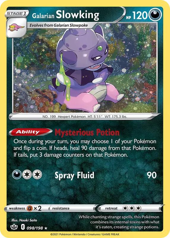 Galarian Slowking (Cosmos Holo) 098/198 from Miscellaneous Cards & Products
