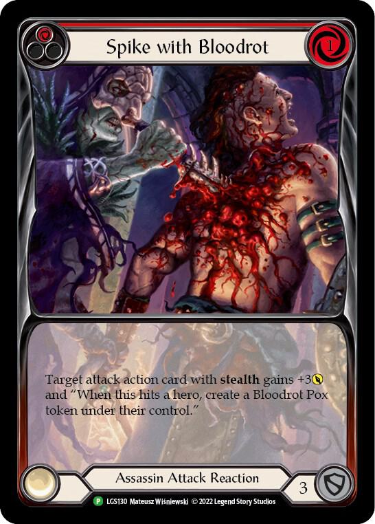 Spike with Bloodrot - LGS130 - Flesh and Blood: Promo Cards