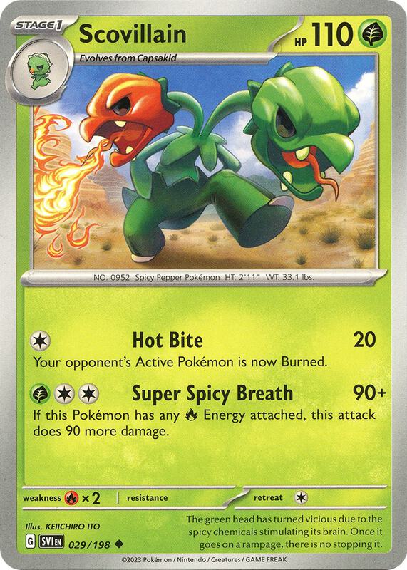 Scovillain 029/198 from SV01: Scarlet & Violet Base Set