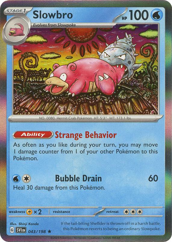 Slowbro 043/198 from SV01: Scarlet & Violet Base Set