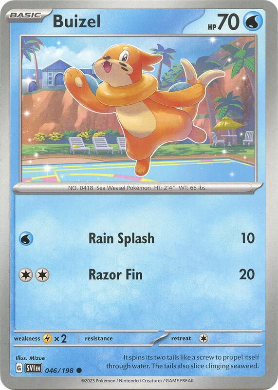 Buizel 046/198 from SV01: Scarlet & Violet Base Set