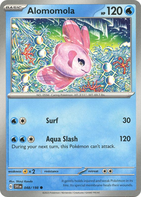 Alomomola 048/198 from SV01: Scarlet & Violet Base Set