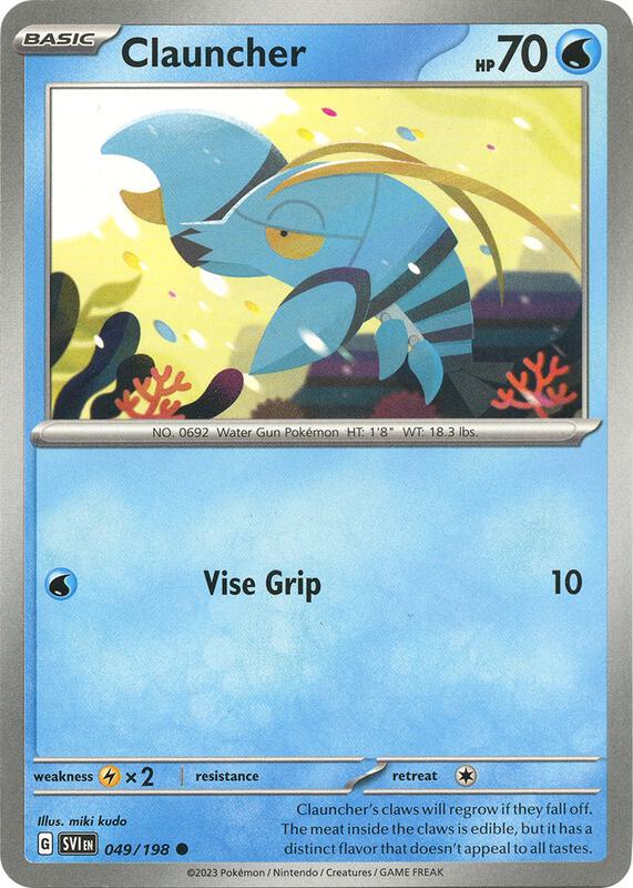 Clauncher 049/198 from SV01: Scarlet & Violet Base Set