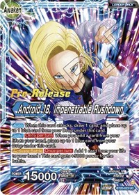 Android 18 // Android 18, Impenetrable Rushdown card art