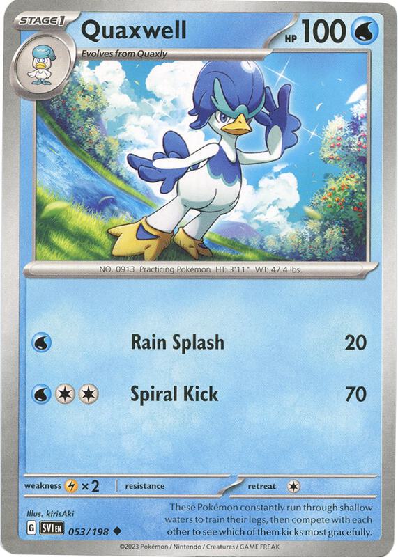 Quaxwell 053/198 from SV01: Scarlet & Violet Base Set