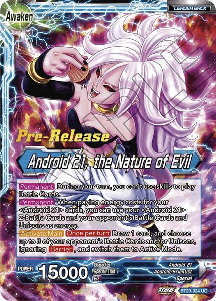 Android 21 // Android 21, the Nature of Evil - Power Absorbed Pre