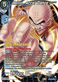 Krillin, Accel Dance card art