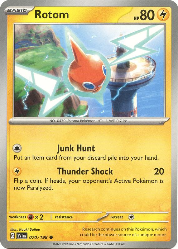 Rotom 070/198 from SV01: Scarlet & Violet Base Set