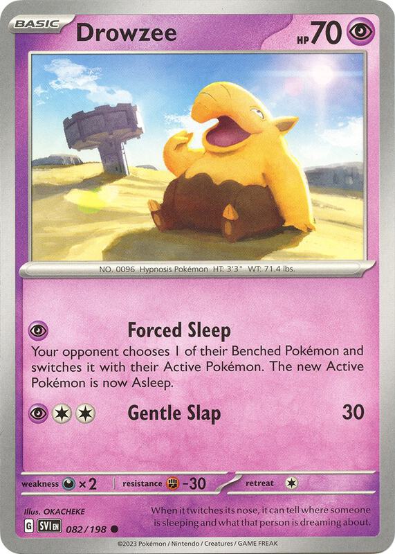 Drowzee 082/198 from SV01: Scarlet & Violet Base Set