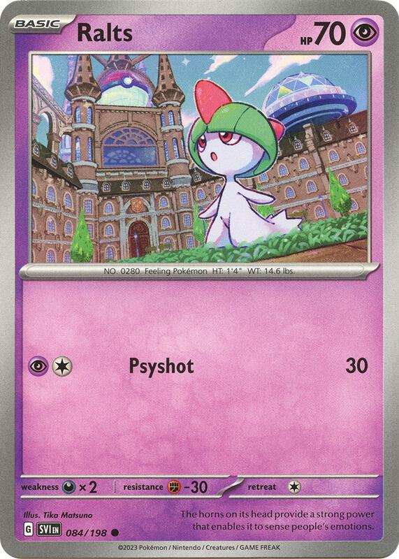 Ralts 084/198 from SV01: Scarlet & Violet Base Set